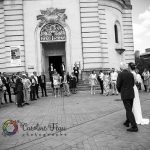 arrivée de la mariée à l'église Tours Indre et Loire 37 CF Photographe