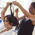 préparatifs coiffure de la mariée CF Photographe